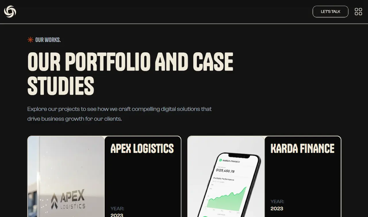 Banyan Studio - Hero section